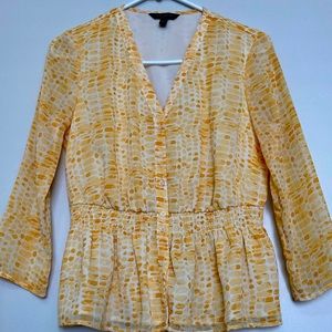 Yellow blouse